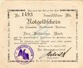 Inflation 1923 DE 3 Mia. Mk. Borkum , Banknote 3 Milliarden Mark , L-gbr. Keller 535... Niedersachsen 1923 -