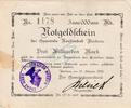 Inflation 1923 DE 3 Mia. Mk. Borkum , Banknote 3 Milliarden Mark -C- L-gbr. Keller 535... Niedersachsen 1923 -