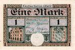 Großnotgeld 1918 DE 1 Mk. Beckum , Banknote 1 Mark Schein unc-kfr. Geiger 035.02 , Westfalen von 1918 -