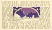 Serienscheine DE 40 Pf. Brande , Notgeld 40 Pfennig Schein unc-kfr. M-G 152.2 , Schleswig Holstein o.D. -