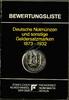 DDR 271 Seiten Bewertungsliste - Deutsche Notmünzen und sonstige Geldersatzmarken 1873-1932 -