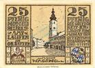 Kleingeld 1914-1922 25 Pf. Laufen , Notgeld 25 Pfennig Schein in unc-kfr. Ti.3925.05.040 , Bayern o.D. Verk -