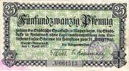 Kleingeld 1914-1922 25 Pf. Mayen , Notgeld 25 Pfennig Schein in gbr. Ti.4445.05.01 , Rheinland 1917 Verkehr -