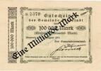 Inflation 1923 DE 1 Mia. Mk. Bierstadt , Überdruck 1 Milliarde Mark Schein unc-kfr-. Keller 420.... ?? Hessen -