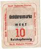 Notgeld 1945 - 1948 DE 10 Pf. Neheim Hüsten , Notgeld 10 Pfennig Schein gbr. Schöne 492 , Westfalen o.D. -