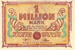 Inflation 1923 DE 1 Mio. Mk. Hemer , Banknote 1 Million Mark Schein L-gbr. Keller 2318 , Westfalen 1923 Infl -