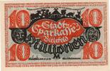 Inflation 1923 DE 10 Mio. Mk. Bielefeld , Banknote 10 Millionen Mark Schein unc-kfr. Keller 415.c , Westfalen -