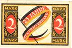 Serienscheine DE 2 Mk. Hamburg , Notgeld 2 Mark Schein Z.d.A. unc-kfr. M-G 562.1 , Hamburg o.D. Serienn -