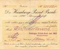 Inflation 1923 DE 500.000 Mk. Hamburg , Banknote 500.000 Mark Schein gbr. Keller 2120.a , Hamburg 1923 Inflati -