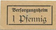 Kleingeld 1914-1922 DE 1 Pf. Hamburg , Notgeld 1 Pfennig Schein unc-kfr. Ti.2765.485.10 , Hamburg o.D. Verkeh -