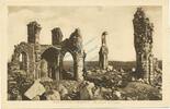 Frankreich Nicht gelaufen AK-PK Montfaucon D Argonne -Les Ruines je Eglise- , WW1 , Frankreich -0637- -