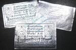 Inflation 1922/23 DE 3 Scheine kpl. 1922 Lautawerk , Banknoten Set -Alu-... 275,00 EUR  + 200,00 EUR frais d'envoi