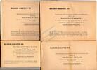 Raubstaat England BG.68,69,70,71 , W.16 200 Sammelbilder -Raubstaat England BG.68-71 kpl.- 1944 mit Umverpackung 0650 -