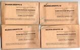 Bilder deutscher Geschichte BG.49,50,51,52 , W.12 200 Sammelbilder -Bilder deutscher Geschichte BG.49-52 kpl.- von 1936 mit Umverp -