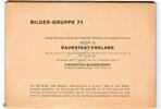 Raubstaat England BG.71 , W.16 Sammelbilder -Raubstaat England- BG.71- 1942 mit Umverpackung -0659- -