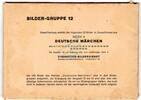 Deutsche Märchen BG.12 , W.4 Sammelbilder -deutsche Märchen- BG.12 1944 mit Umverpackung -0661- -