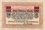 Inflation 1923 DE 1 Mio. Mk. 1923 Neustrelitz , Banknote 1 Million Mark ... 9,90 EUR  + 200,00 EUR frais d'envoi