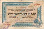 Gro&szlig;notgeld 1922/23 DE 500 Mk. 1922 Neusalz , Banknote 500 Mark Schein g... 4,95 EUR  + 200,00 EUR frais d'envoi