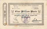 Inflation 1923 DE 1 Mio. Mk. 1923 N&ouml;renberg , Banknote 1 Million Mark Sc... 11,90 EUR  + 200,00 EUR frais d'envoi