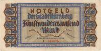 Inflation 1923 DE 500.000 Mk. 1923 N&uuml;rnberg , Banknote 500.000 Mark Sche... 7,90 EUR  + 200,00 EUR frais d'envoi