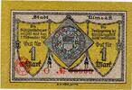 Gro&szlig;notgeld 1918 DE 1 Mk. 1918 Ulm , Banknote 1 Mark Schein entw. Gei.52... 3,59 EUR  + 200,00 EUR frais d'envoi