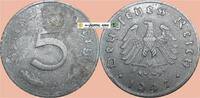 Alliierte Besatzung DE 5 Pf. 1947 A 5 Pfennig M&uuml;nze Bank deutscher L&auml;nde... 9,95 EUR  + 200,00 EUR frais d'envoi