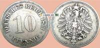 deutsches Kaiserreich 10 Pf. 1873 A 10 Pfennig M&uuml;nze Deutsches Kaiserrei... 9,95 EUR  + 200,00 EUR frais d'envoi