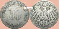 deutsches Kaiserreich 10 Pf. 1892 F 10 Pfennig M&uuml;nze Deutsches Kaiserrei... 7,95 EUR  + 200,00 EUR frais d'envoi