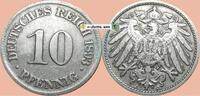 deutsches Kaiserreich 10 Pf. 1893 j 10 Pfennig M&uuml;nze Deutsches Kaiserrei... 6,49 EUR  + 200,00 EUR frais d'envoi