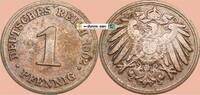 deutsches Kaiserreich 1 Pf. 1902 D 1 Pfennig M&uuml;nze 1902 D -Deutsches Kai... 5,95 EUR  + 200,00 EUR frais d'envoi