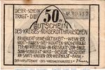 Seriennotgeld Deutschland 50 Pfennig Ohne Aufdruck Notgeld Norder Dithmarschen , 50 Pfennig Ohne Aufdruck f-kfr. M/G 983.2 -