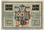 Seriennotgeld Deutschland Notgeld Kappeln 50 Pfennig o.Drfa. Notgeld der Stadt Kappeln 677.2.b , 50 Pfennig Schein Kn. rotbraun in kfr. -