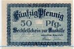 Kleingeld 1914-1922 50 Pf. Lübeck , Notgeld 50 Pfennig Schein in kfr. Tieste 4250.20.01 , Schleswig 1917 -
