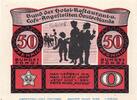 Notgeld DE 50 Pf. Notgeld Horca Bund Stadt Lübeck 821.1 , 50 Pfennig Schein in kfr. o.D. -