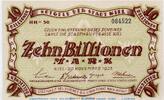 Inflation 1923 DE 10 Billionen Mark 1923 Banknote der Stadt Kiel , 10 Bi... 59,95 EUR  + 200,00 EUR frais d'envoi