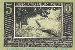 Kleingeld 1914-1922 5 Pf. Notgeld der Stadt Artern 0210.05.10 , 5 Pfennig Schein in kfr. 1921 -