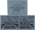 Notgeld Österreich 3 Scheine kompl. -schwarz- Notgeld der Gemeinde Baumgartenberg S.79.III.D schwarz , Set mit 3 Scheinen kfr. -
