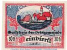 Notgeld Österreich 30 Heller Schein Notgeld Ort Weinviertl S.1110.II.b , 30 Heller Schein in kfr. o.D. , Ooe -