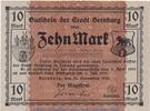 Gro&szlig;notgeld 1918 DE 10 Mk --GRAU-- 1918 Banknote Stadt Bernburg , 10 Mar... 95,00 EUR  + 200,00 EUR frais d'envoi