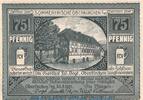 Seriennotgeld Deutschland Notgeld Oberkirchen 75 Pfennig Notgeld Gasthof F.C. Vogt Oberkirchen 997.1 , 75 Pfennig Schein in kfr. von 1921 -
