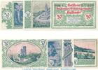 Notgeld DE 6 Scheine kpl. Berlin , Notgeld Set mit 6 Scheinen in kfr. M/G 91.1 , Brandenburg von 1921 -