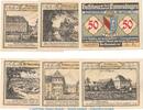 Serienscheine DE 6 Scheine kpl. 6 x Notgeld Stadt Emmendingen 337.1 , Set mit 6 Scheinen in kfr. o.D. Baden -