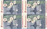 USA 4-er Block , 4 x 4 Cent Briefmarken USA 4er Block 4 x 4 Cent 1962 - Arizona Saguaro Cactus - Scott 1192 -
