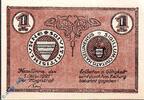 Seriennotgeld 1 Mark Schein Notgeld Haselünne , 1 Mark Schein , Mehl Grabowski 583.2 , von 1921 , Niedersachsen Seriennotgeld -