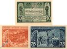 Notgeld 1. Serie Leopoldshall , Notgeld Set mit 3 Scheinen -1. Serie- in kfr. M/G 794.1 , SA 1921 -