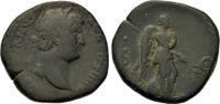 Römische Kaiserzeit Sestertius Hadrian (117-138) -