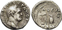 Roman Empire AR Denarius Vespasian (69-79). AR Denarius -