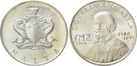 Malta 2 Lire Malta (1974). AR 2 Lire 1974 -