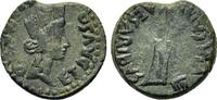 Roman Provincial Æ Quadrans Tiberius (14-37). Spain, Carteia. Æ Quadrans -