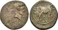 Roman Provincial Byzacium, Hadrumentum. Augustus (27 BC-AD 14). Æ -